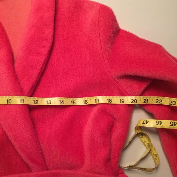 Vintage Robe & Nightie sz M-L - Fuchsia - Picture 7 of 14